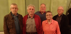 Werner Wieland, Erich Wieland, Hermann Eckert, Karin Laute, Albert Klaus